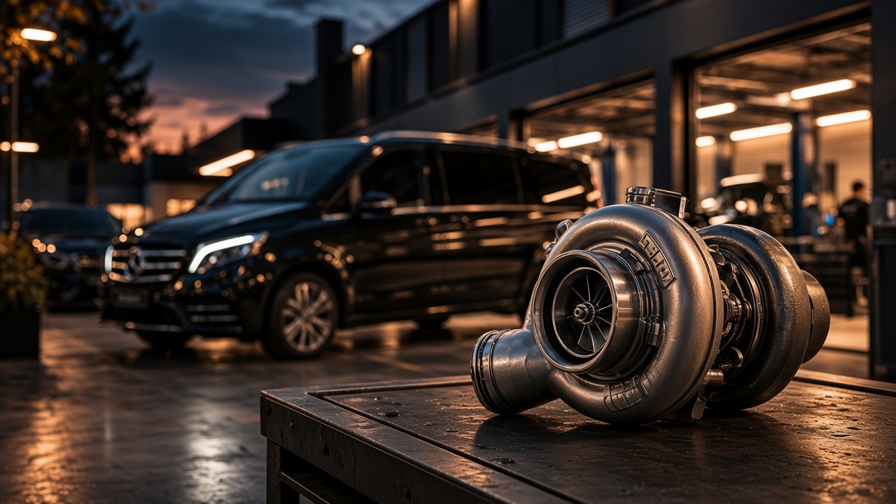 Ремонт турбіни Mercedes-Benz у майстерні Mercedes Service