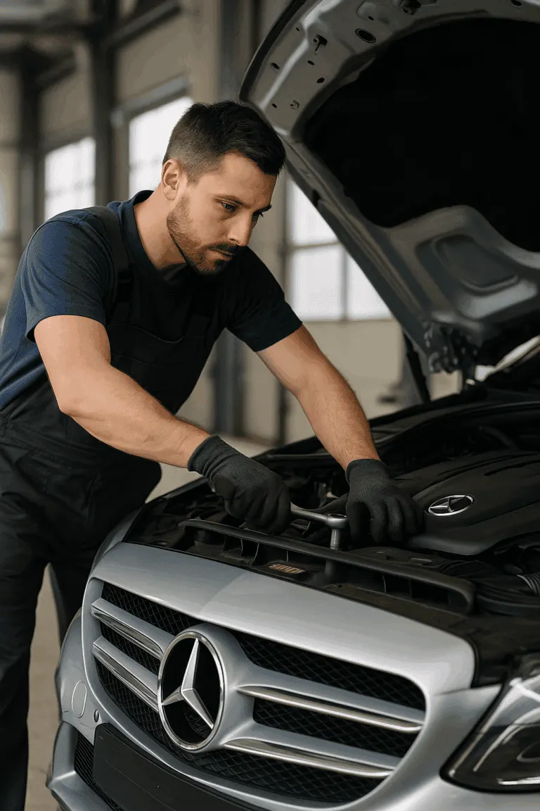 Автозварка в Івано-Франківську – Професійний кузовний ремонт Mercedes. Mercedes Service, Підлісся