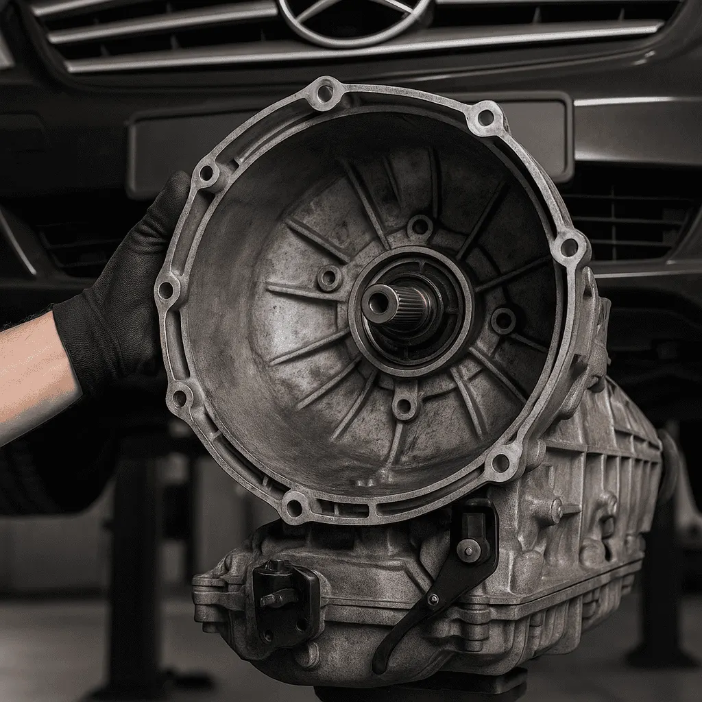 ⚙️ Заміна колокола на АКПП перед установкою – коли і навіщо це потрібно?. Mercedes Service, Підлісся