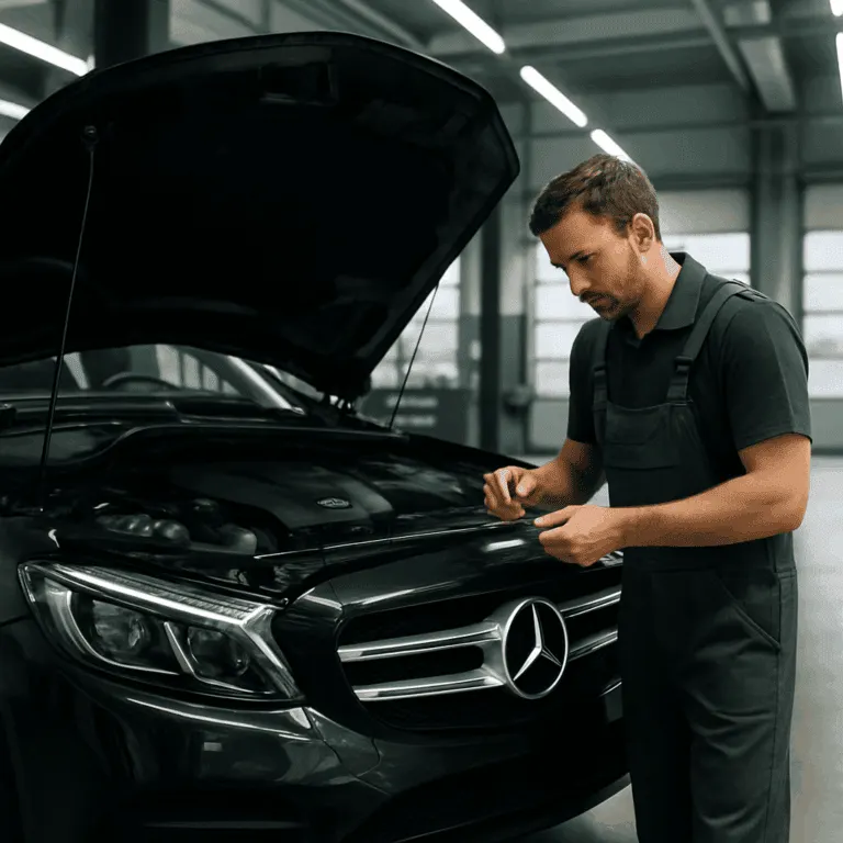Електронна сервісна книга Mercedes – сучасний підхід до обслуговування вашого авто. Mercedes Service, Підлісся