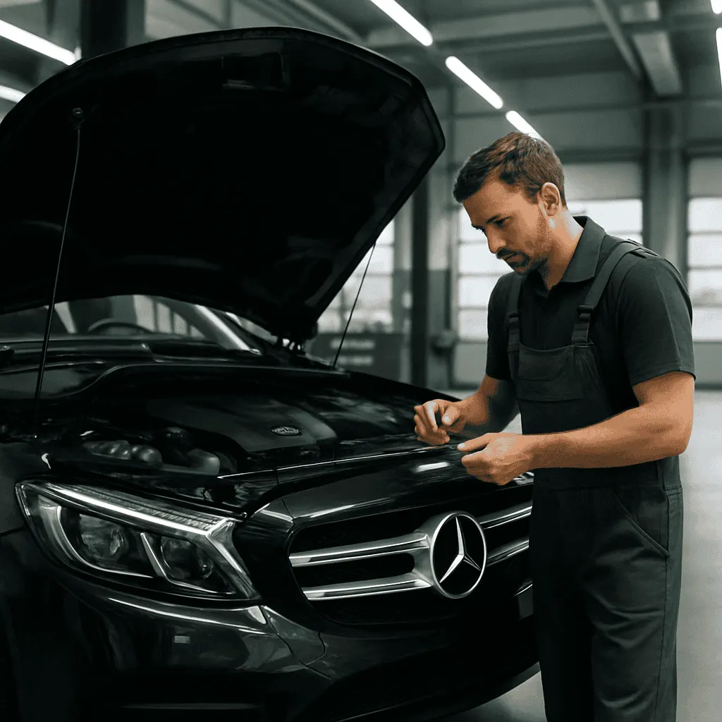 Електронна сервісна книга Mercedes – сучасний підхід до обслуговування вашого авто. Mercedes Service, Підлісся