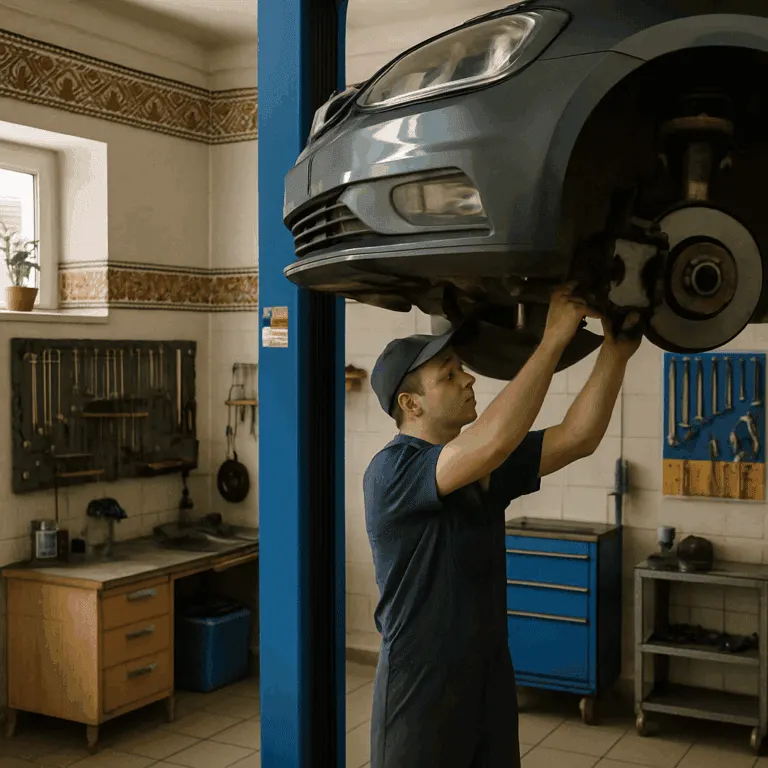 Ремонт ходової в Івано-Франківську. Mercedes Service, Підлісся