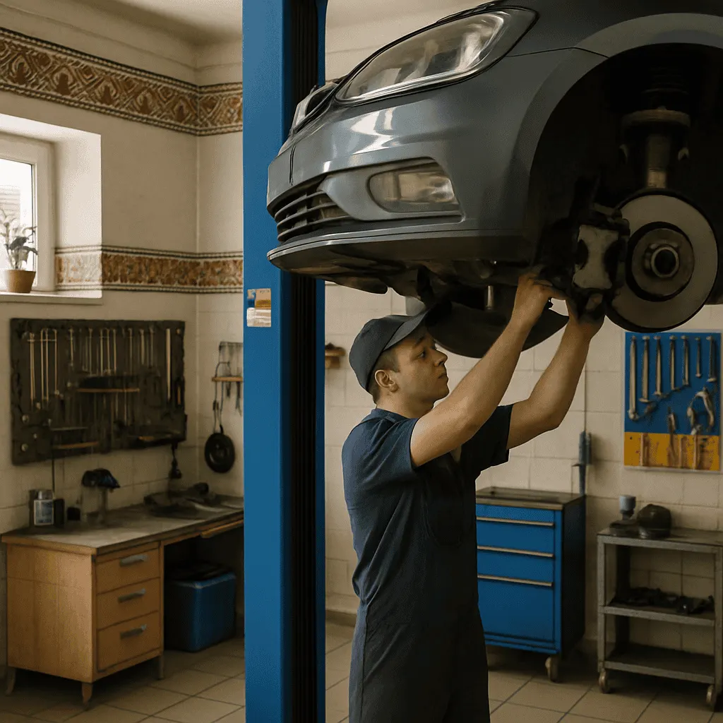 Ремонт ходової в Івано-Франківську. Mercedes Service, Підлісся