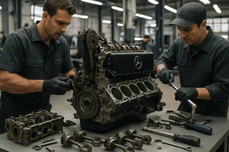 Капітальний ремонт двигуна Mercedes-Benz в Івано-Франківську. Mercedes Service, Підлісся