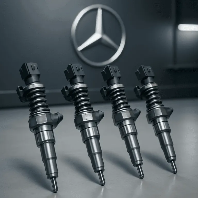 Діагностика паливних форсунок високого тиску на стенді — Mercedes-Benz. Mercedes Service, Підлісся