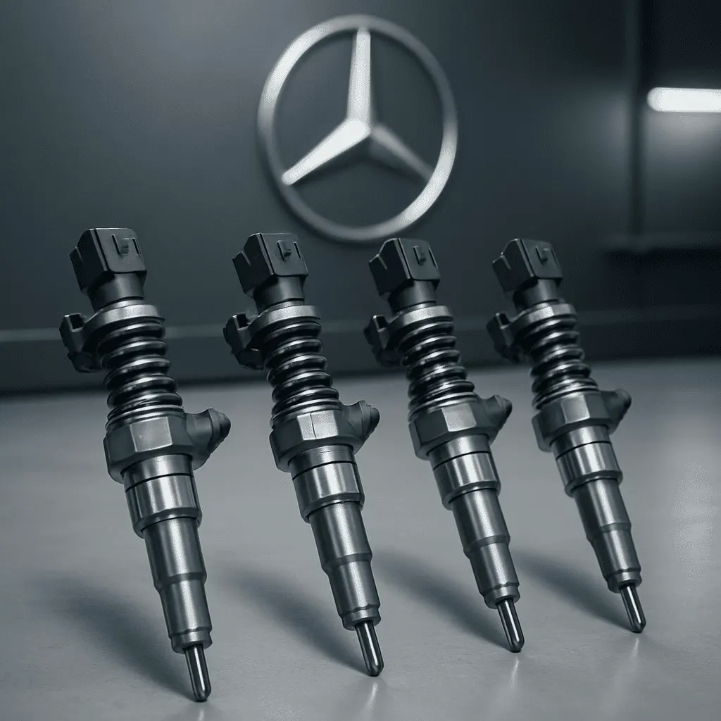 Діагностика паливних форсунок високого тиску на стенді — Mercedes-Benz. Mercedes Service, Підлісся