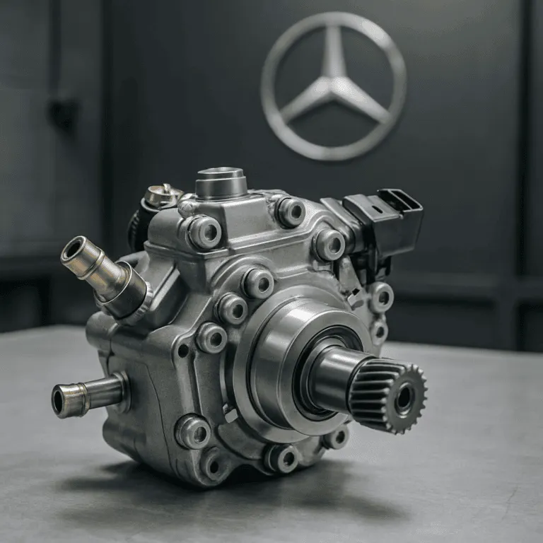 Зняття, установка та заміна паливного насоса високого тиску Mercedes-Benz. Mercedes Service, Підлісся