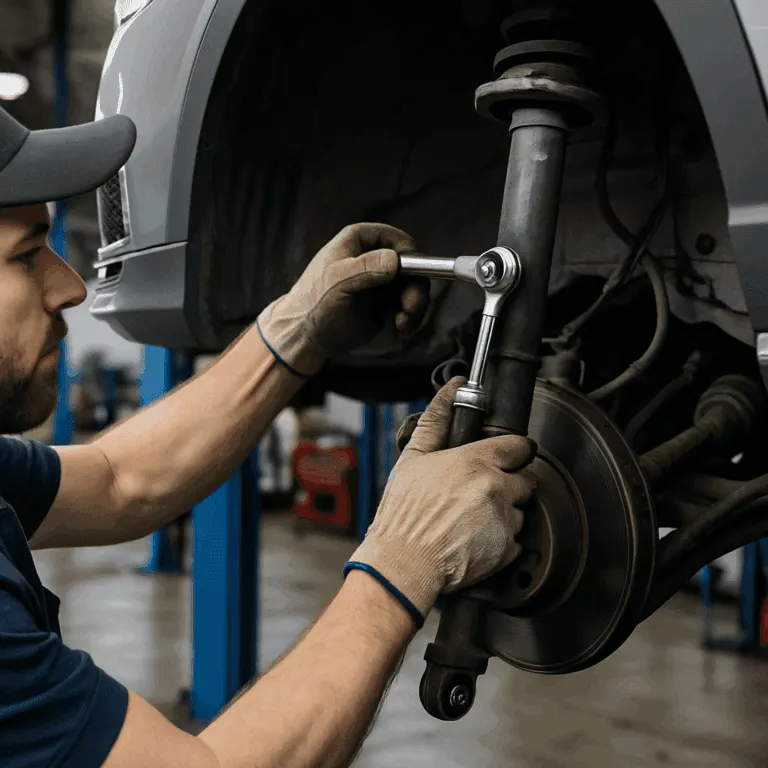 Заміна пружини переднього амортизатора Mercedes-Benz. Mercedes Service, Підлісся