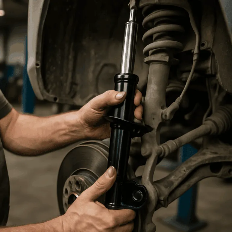 Заміна переднього важеля Mercedes-Benz. Mercedes Service, Підлісся