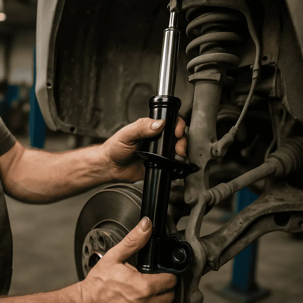 Заміна переднього важеля Mercedes-Benz. Mercedes Service, Підлісся