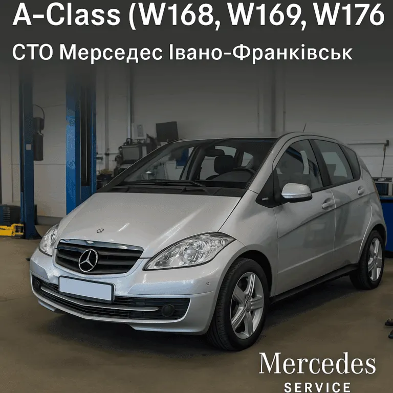 Обслуговування та ремонт Mercedes-Benz A-Class (W168, W169, W176). Mercedes Service, Підлісся