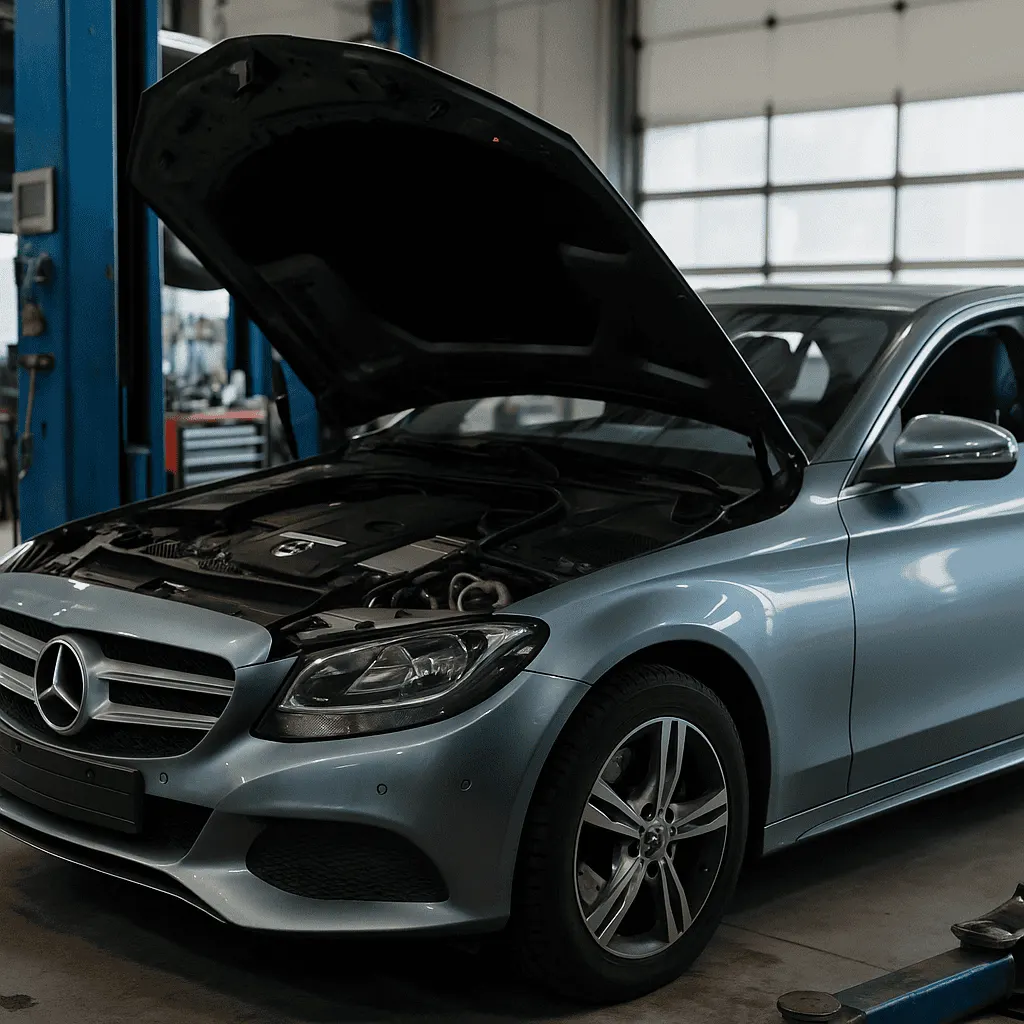 Mercedes-Benz C-Class (W202, W203, W204, W205). Mercedes Service, Підлісся