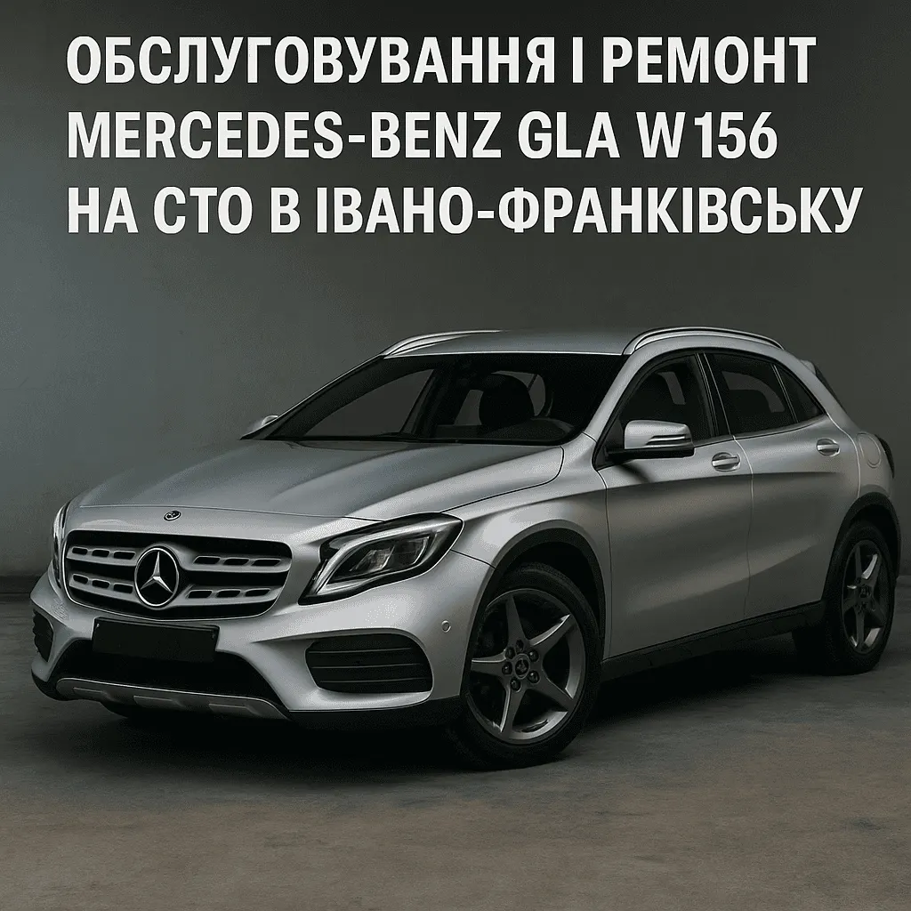 Ремонт Mercedes-Benz GLA W156 в Івано-Франківську. Mercedes Service, Підлісся