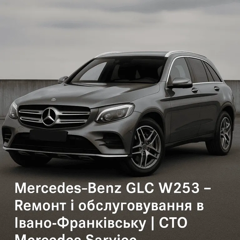 Ремонт Mercedes-Benz GLC W253 в Івано-Франківську. Mercedes Service, Підлісся