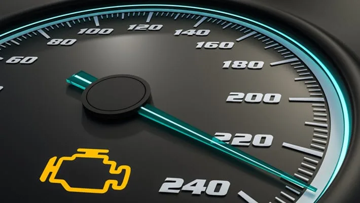 Engine Warning Light у Mercedes. Mercedes Service, Підлісся