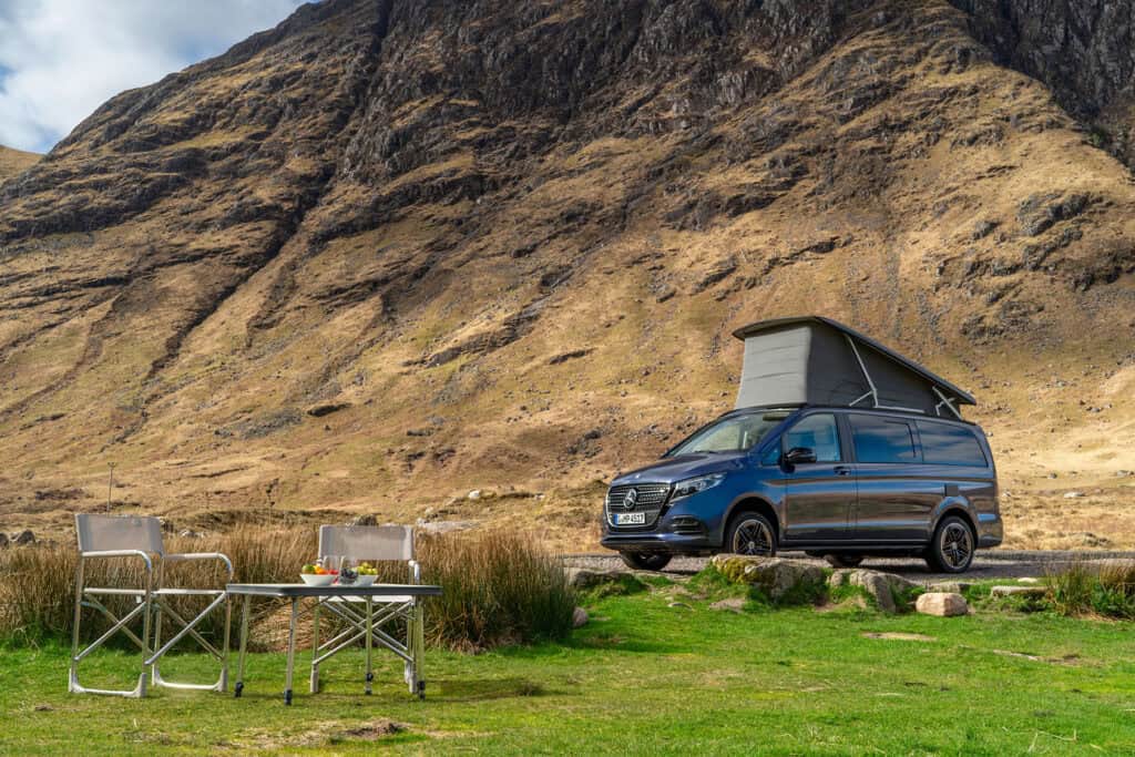 Mercedes-Benz V-Class Marco Polo 2025. Mercedes Service, Підлісся