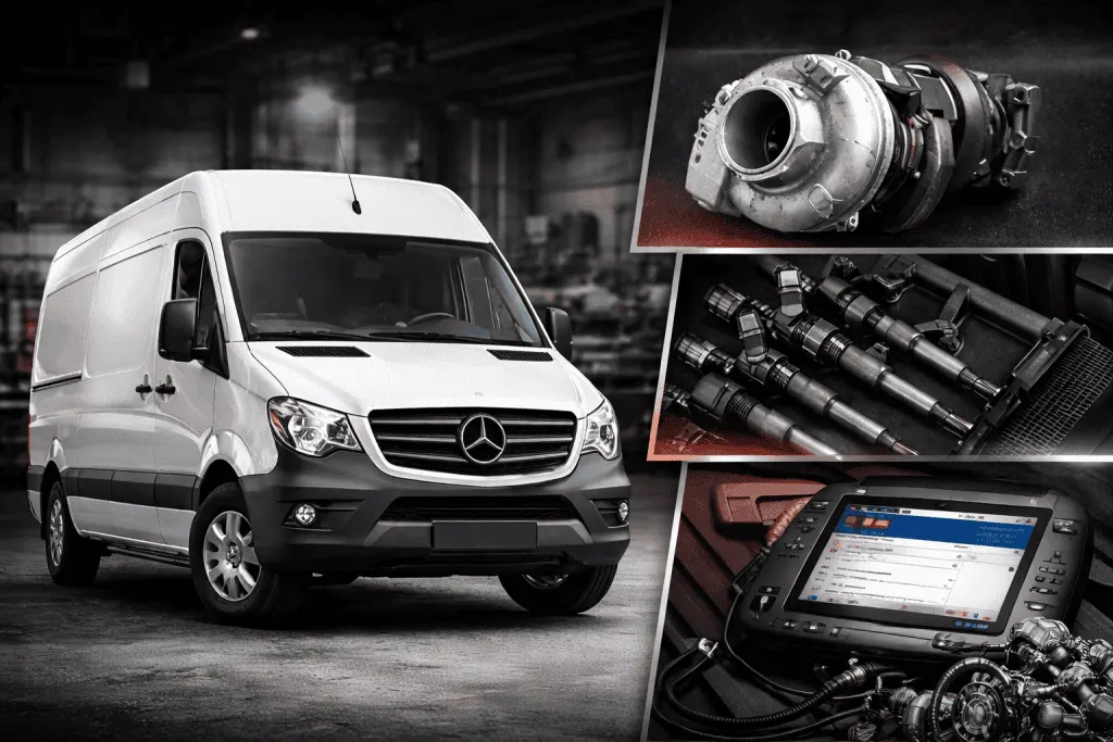 Mercedes Sprinter 2.2 CDI втрачає потужність. Mercedes Service, Підлісся