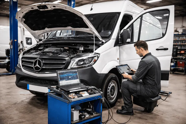Ремонт Mercedes Sprinter 907. Mercedes Service, Підлісся