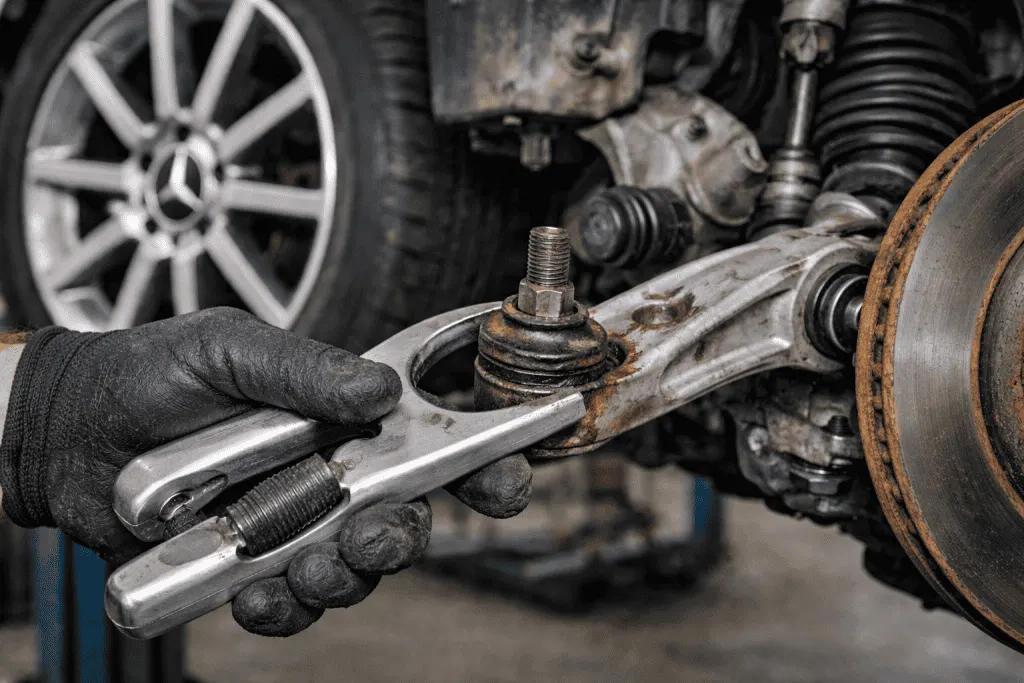 Шарові опори Mercedes. Mercedes Service, Підлісся