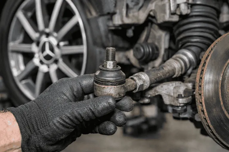 Коли потрібно міняти рульові наконечники. Mercedes Service, Підлісся