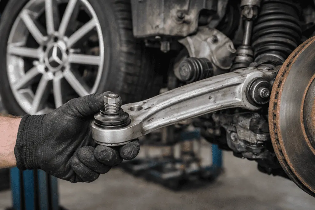 Нижні важелі Mercedes: коли потрібна заміна. Mercedes Service, Підлісся