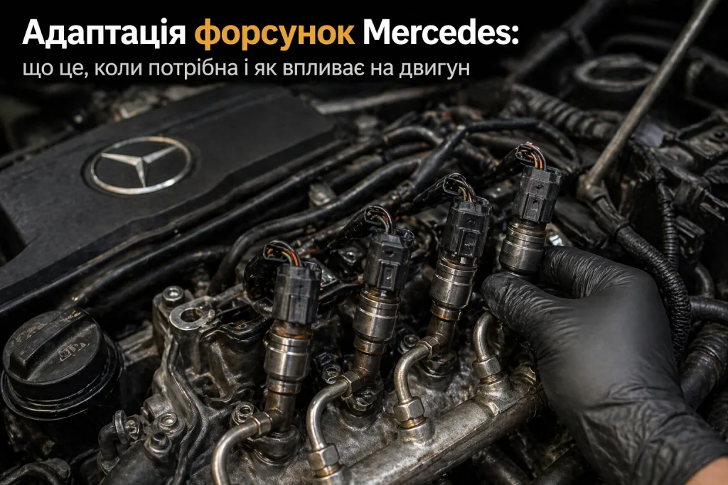 Адаптація форсунок Mercedes. Mercedes Service, Підлісся
