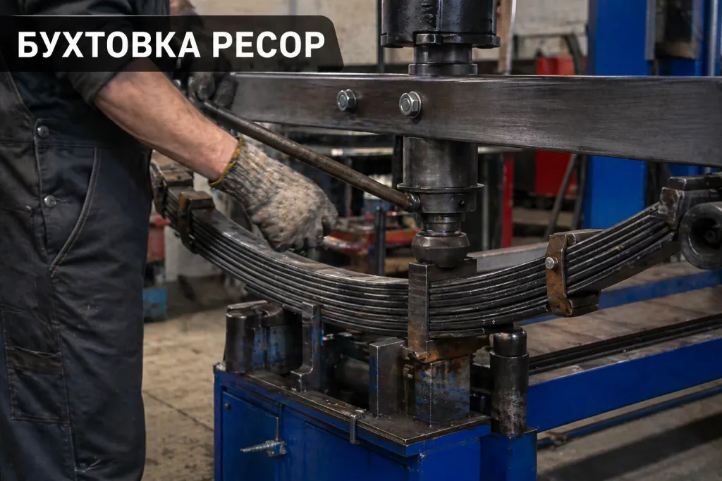 Бухтовка ресор коли потрібна і як продовжити ресурс підвіски. Mercedes Service, Підлісся