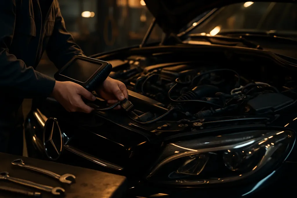 Комп’ютерна діагностика авто в Івано-Франківську. Mercedes Service, Підлісся