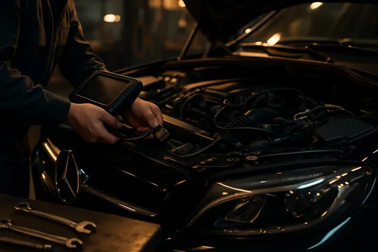 Комп’ютерна діагностика авто в Івано-Франківську. Mercedes Service, Підлісся