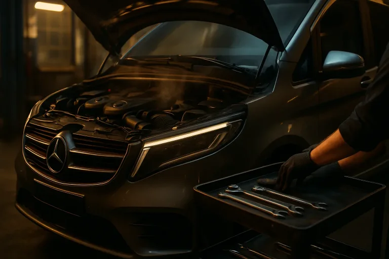 Mercedes-Benz V-Class Marco Polo 2025. Mercedes Service, Підлісся