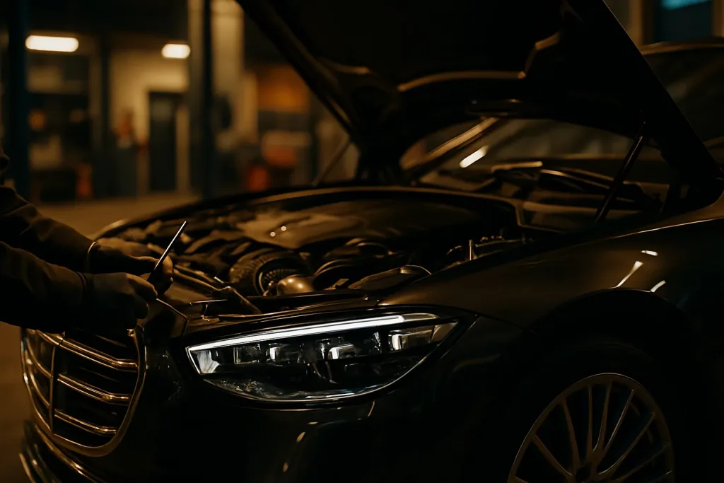 Оновлений Mercedes-Benz S-Класу 2024:. Mercedes Service, Підлісся