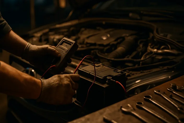 Акумулятор чи стартер?. Mercedes Service, Підлісся