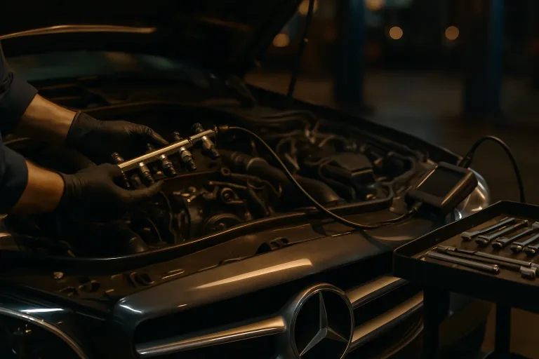 Паливна система Mercedes: діагностика та обслуговування для стабільної роботи мотора. Mercedes Service, Підлісся