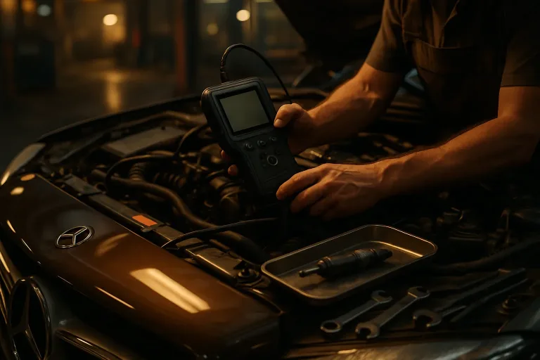 Збільшена витрата пального у Mercedes: причини та діагностика. Mercedes Service, Підлісся