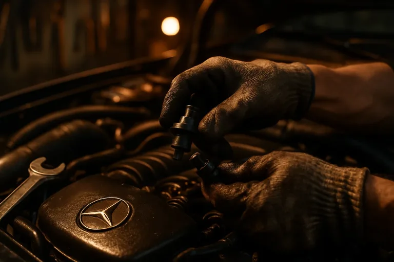Система вентиляції картерних газів (PCV) у Mercedes: симптоми несправності та ремонт. Mercedes Service, Підлісся