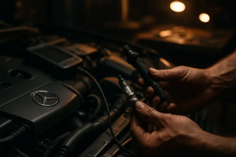 Пропуски запалювання у Mercedes: чому це не завжди котушка?. Mercedes Service, Підлісся