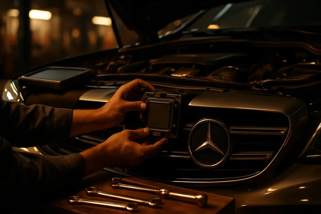 Що таке Distronic у Mercedes-Benz. Mercedes Service, Підлісся