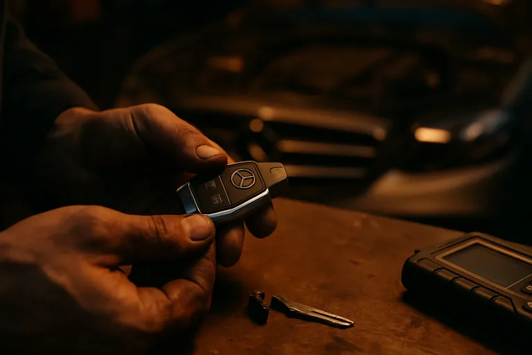 Втратив або зламав ключ Mercedes — що робити?. Mercedes Service, Підлісся