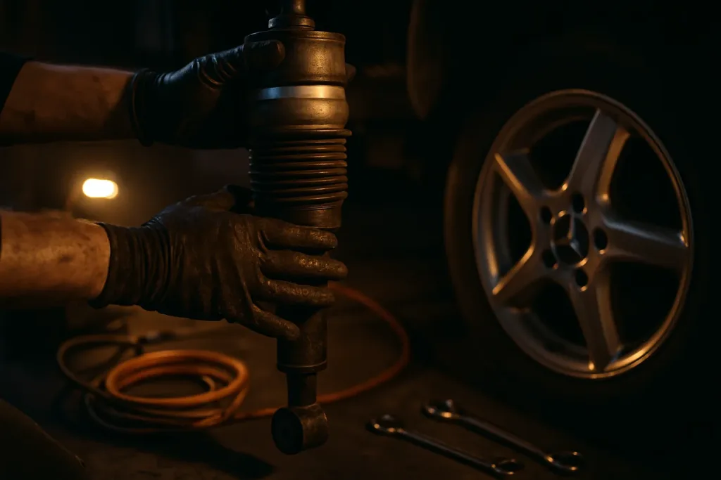 Ремонт пневмопідвіски Mercedes: симптоми несправностей та що робити. Mercedes Service, Підлісся