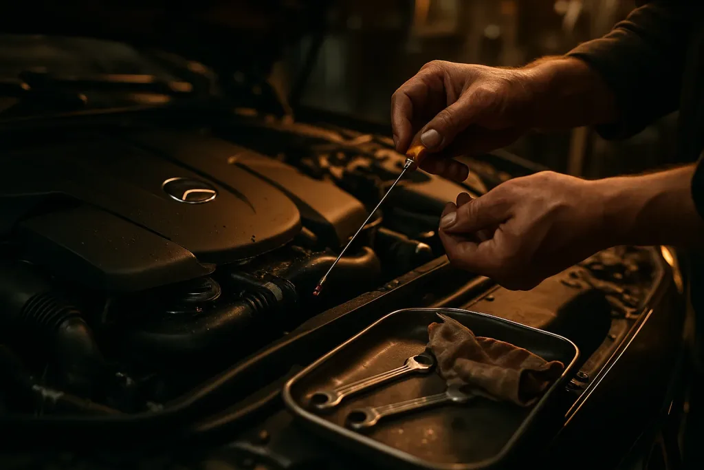 Підвищена витрата оливи у Mercedes: норма чи ознака серйозної несправності?. Mercedes Service, Підлісся