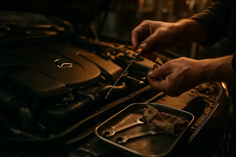 Підвищена витрата оливи у Mercedes: норма чи ознака серйозної несправності?. Mercedes Service, Підлісся