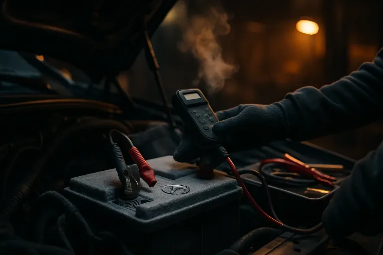 Авто не заводиться взимку: електропроводка чи акумулятор у Mercedes. Mercedes Service, Підлісся
