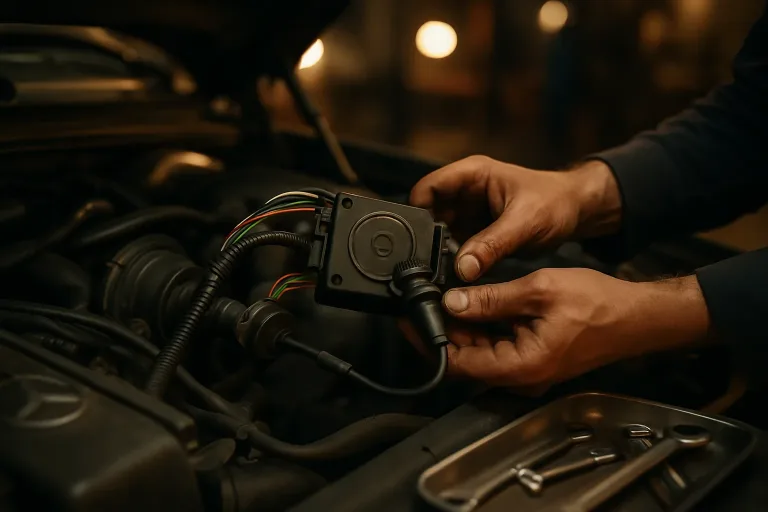 Не працює круїз контроль Mercedes. Mercedes Service, Підлісся