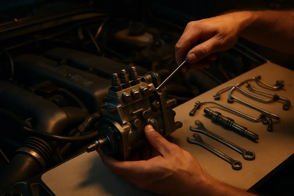 Ремонт паливної системи та ПНВТ Mercedes-Benz в Івано-Франківську. Mercedes Service, Підлісся