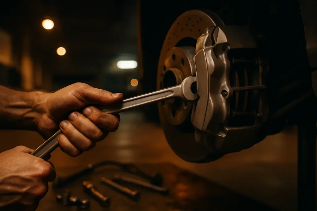 Ремонт супортів та ручного гальма Mercedes-Benz в Івано-Франківську. Mercedes Service, Підлісся