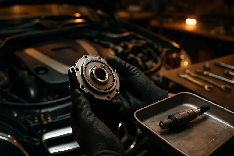 Ремонт фазорегулятора VANOS та лямда-зонда Mercedes-Benz. Mercedes Service, Підлісся