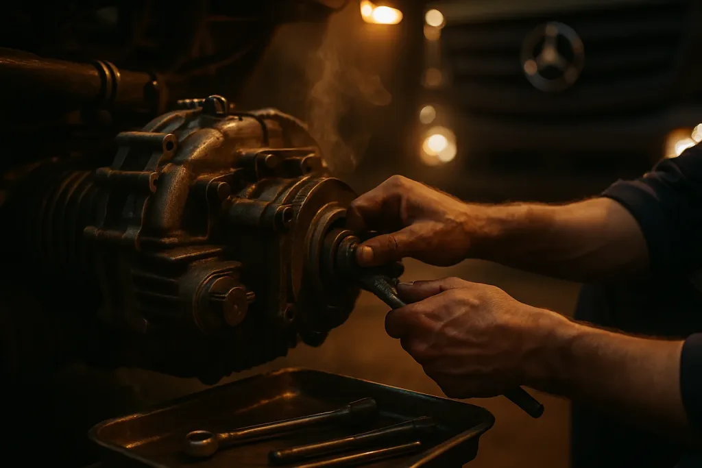 Ремонт та обслуговування ретардера Mercedes-Benz в Івано-Франківську. Mercedes Service, Підлісся