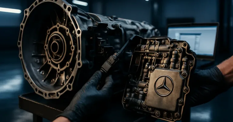 Коробка 7G-Tronic Mercedes ML W164: зникає задня передача. Mercedes Service, Підлісся